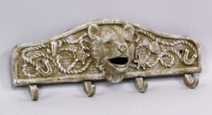 Bear Coat Rack - White