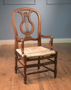 Arm Chair Lyre - Natural Finish