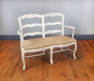 2 Seater Country French - Parchment Finish