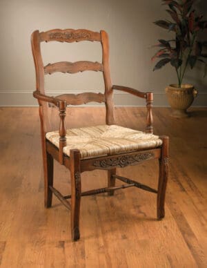 Arm Chair Country French - Natural Finish