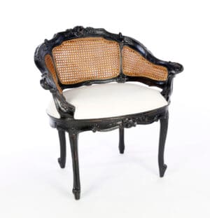 Arm Chair - Black Finish