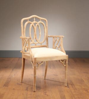 Arm Chair - Pickled Finish