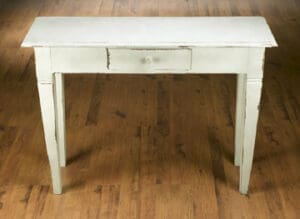 Desk 2 Drawer – Parchment Finish