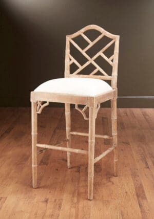 Bar Stool Bamboo - Pickle Finish