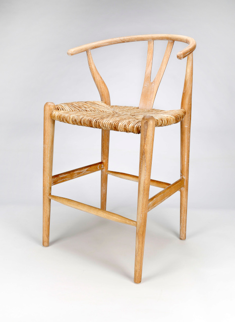 Tanduk Counter Stool, Pickled