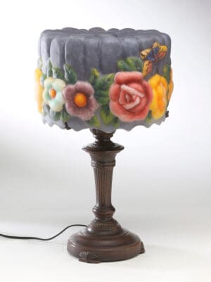 Floral Puffy Lamp