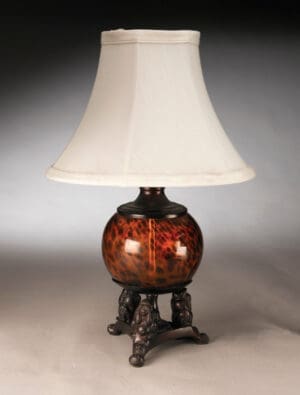 3 Monkey Lamp - Bronze