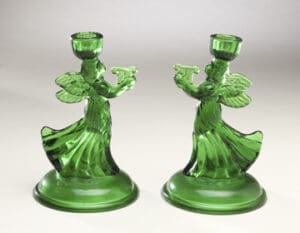 Angel Candlestick Pair