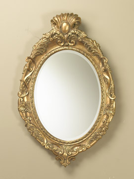 Frame With Mirror - Gold