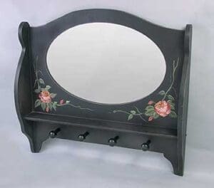 Mirror With Wooden Frame