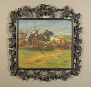 Oil Painting With Frame