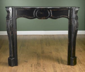 Fireplace - Black Finish