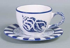 Cup And Saucer Shell Design