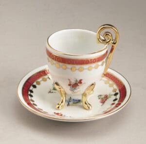 Red Demitasse Set