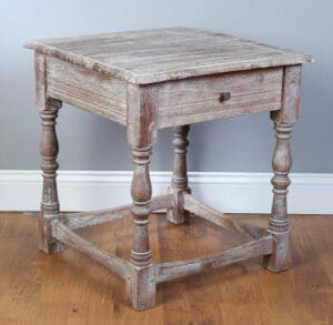 End Table Square Cambridge Brown Finish