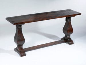 Console Table Emperor Pecan Finish