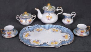 Small Blue Tea Set of 10