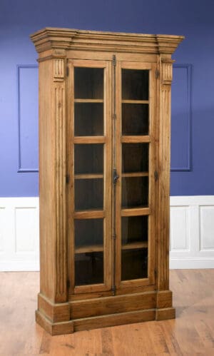 Bookcase 2 Door – Walnut Finish