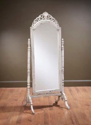 Mirror Cheval - White Finish