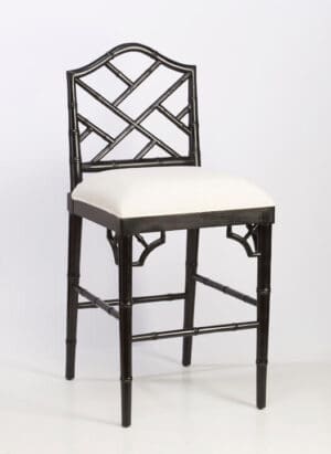 Counter Stool Bamboo - Black Finish