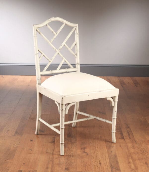 Side Chair Bamboo - Parchment Finish
