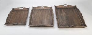 Tray Set of 3 - Old World Finish