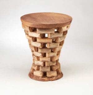 Round Table – Teak Finish