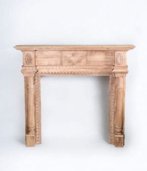 Regency Fireplace - Pickled Finish