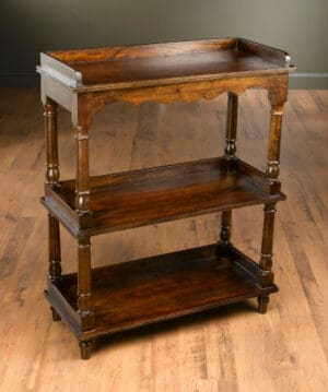 Cambridge 3 Shelf Pecan Finish