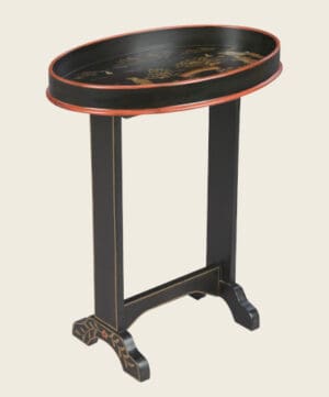 Oval End Table