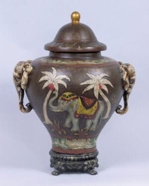 Jar With Lid - Elephant