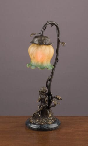 Angel With Flute Lamp