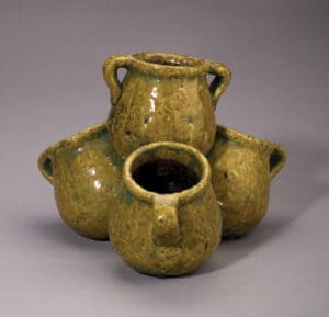 4 Holder Planter - Amber
