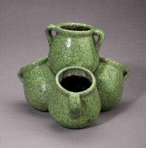 4 Holder Planter - Green