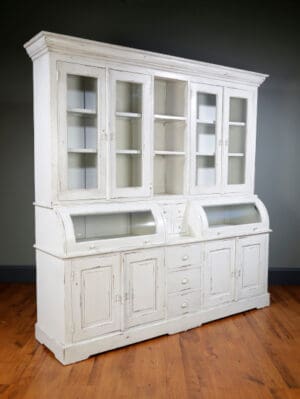 4 Door Cabinet - White Finish